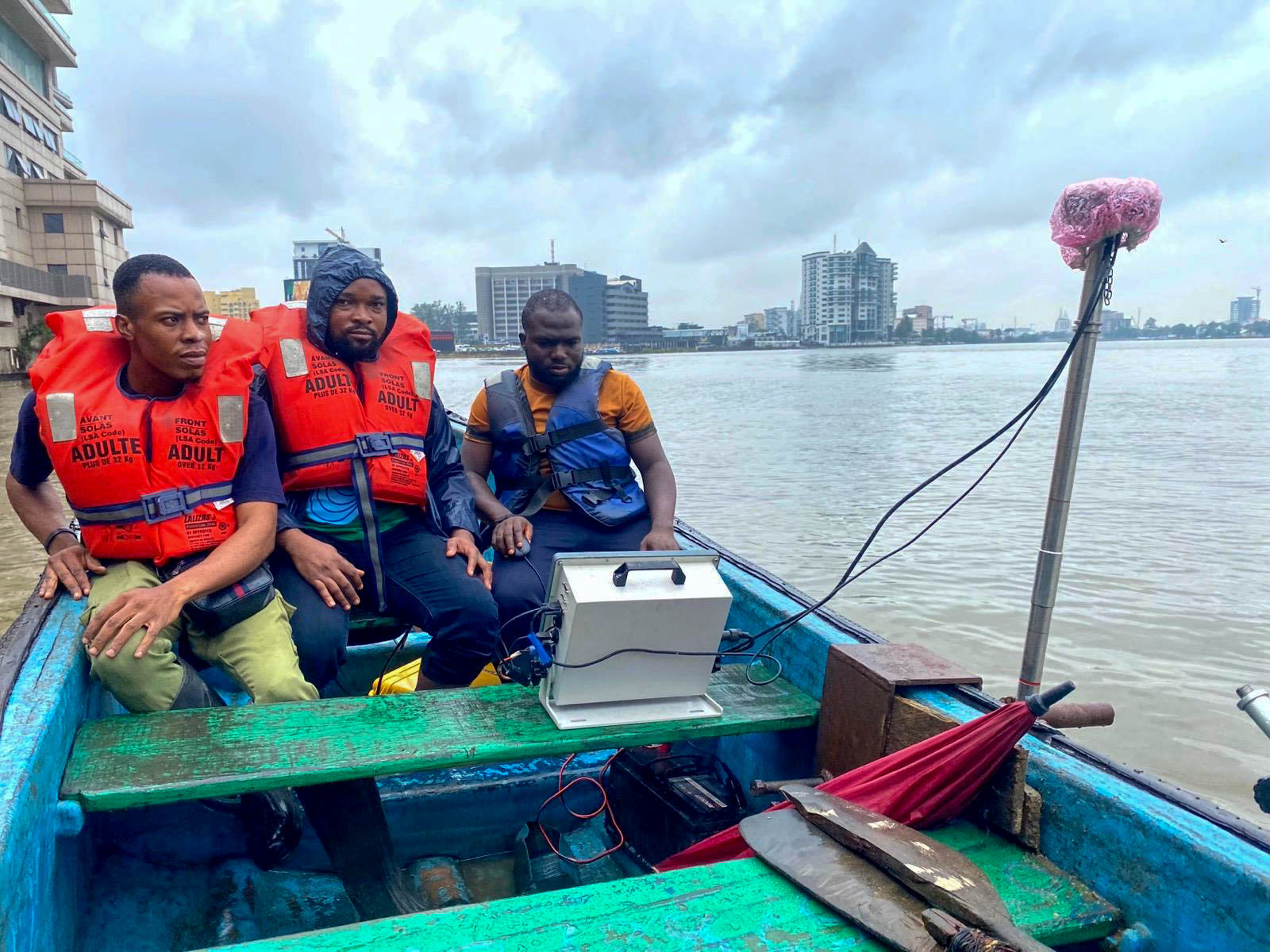 Bathymetric Survey at Ozumba Nmbadiwe, Victoria Island - Prof Tower